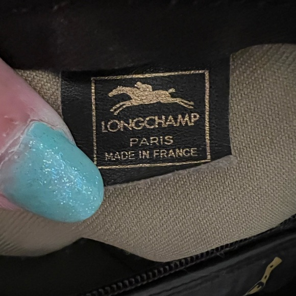 Longchamp Vintage Leather Satchel - Picture 10 of 10